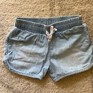 Light Blue Denim Shorts